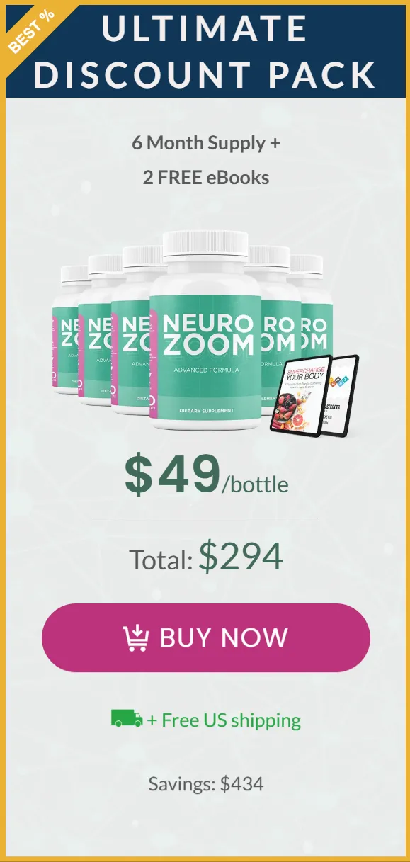 Neuro Zoom 6 bottles pricing