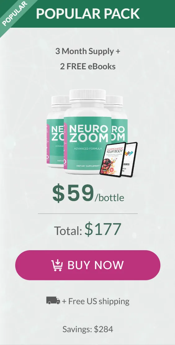 Neuro Zoom 3 bottles pricing